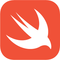 Swift programming language logo used for iOS development